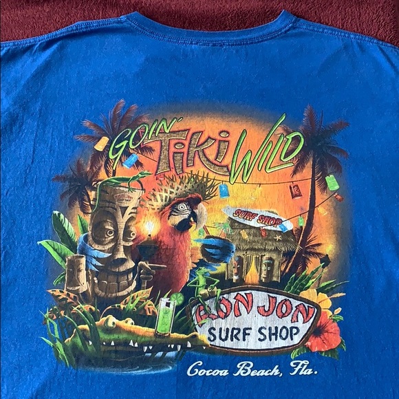 RON JONS TROPICAL MENS T SHIRT ( 2X ) - Picture 4 of 6